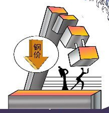 76点,一周下跌1.32.近期,钢材期货市场波动加剧,现货钢价继续下跌.